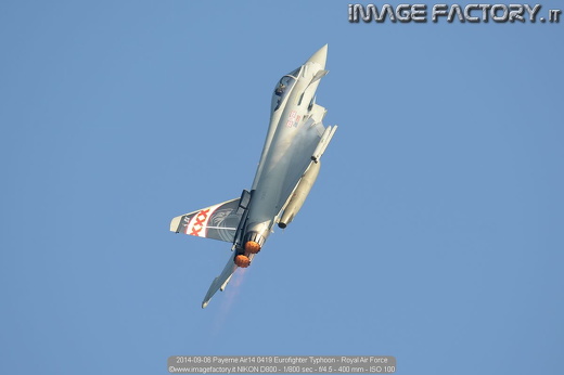 2014-09-06 Payerne Air14 0419 Eurofighter Typhoon - Royal Air Force